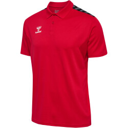 hummel hmlAUTHENTIC Funktions-Poloshirt 3062 - true red XS