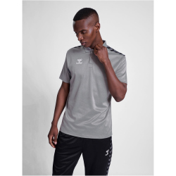 hummel Authentic Funktions-Poloshirt 2006 - grey melange XS