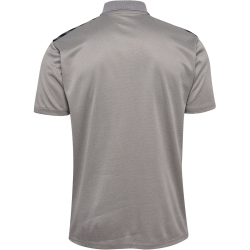 hummel Authentic Funktions-Poloshirt 2006 - grey melange 3XL