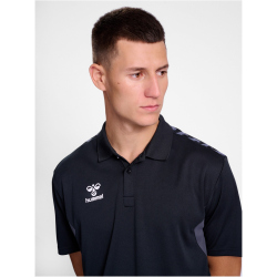 hummel hmlAUTHENTIC Funktions-Poloshirt 2001 - black XS