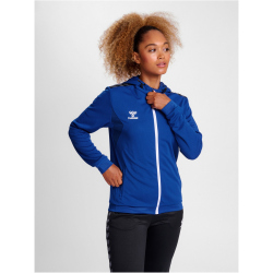 hummel Authentic Poly Kapuzenjacke Damen 7045 - true blue XS