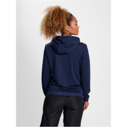 hummel Authentic Poly Kapuzenjacke Damen 7026 - marine XS