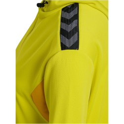 hummel Authentic Poly Kapuzenjacke Damen 5269 - blazing yellow XS