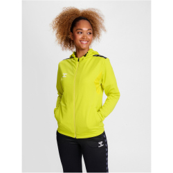 hummel Authentic Poly Kapuzenjacke Damen 5269 - blazing yellow XS