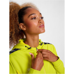hummel hmlAUTHENTIC Poly Kapuzenjacke Damen 5269 - blazing yellow XS