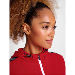 hummel hmlAUTHENTIC Poly Kapuzenjacke Damen 3062 - true red XS