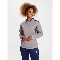 hummel Authentic Poly Kapuzenjacke Damen 2006 - grey melange XS