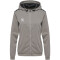 hummel hmlAUTHENTIC Poly Kapuzenjacke Damen 2006 - grey melange XS