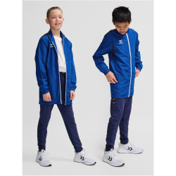 hummel Authentic Poly Kapuzenjacke Kinder 7045 - true blue 152