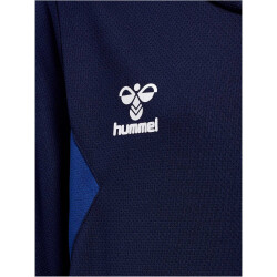 hummel hmlAUTHENTIC Poly Kapuzenjacke Kinder 7026 - marine 164