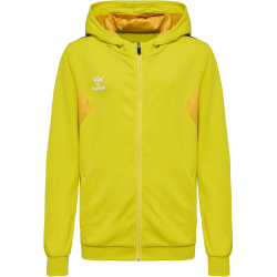 hummel Authentic Poly Kapuzenjacke Kinder 5269 - blazing yellow 116