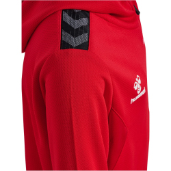 hummel Authentic Poly Kapuzenjacke Kinder 3062 - true red 116