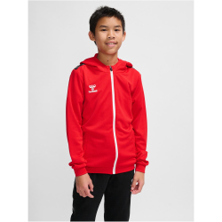 hummel Authentic Poly Kapuzenjacke Kinder 3062 - true red 164