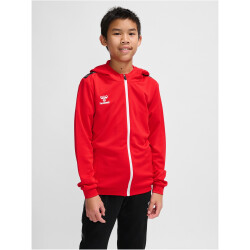 hummel hmlAUTHENTIC Poly Kapuzenjacke Kinder 3062 - true red 164