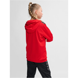 hummel hmlAUTHENTIC Poly Kapuzenjacke Kinder 3062 - true red 164