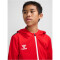 hummel hmlAUTHENTIC Poly Kapuzenjacke Kinder 3062 - true red 164