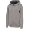 hummel hmlAUTHENTIC Poly Kapuzenjacke Kinder 2006 - grey melange 116