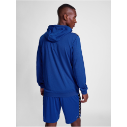 hummel Authentic Poly Kapuzenjacke 7045 - true blue S