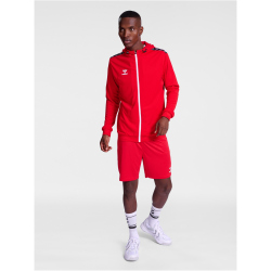 hummel Authentic Poly Kapuzenjacke 3062 - true red S