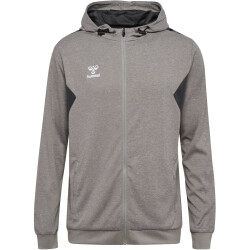 hummel hmlAUTHENTIC Poly Kapuzenjacke 2006 - grey melange XL