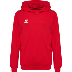 hummel Authentic Poly Hoodie Kinder 3062 - true red 116