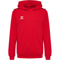 hummel hmlAUTHENTIC Poly Hoodie Kinder 3062 - true red 140