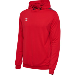 hummel hmlAUTHENTIC Poly Hoodie 3062 - true red XS