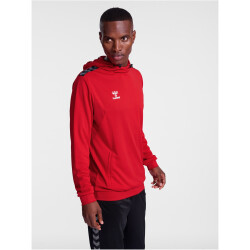 hummel hmlAUTHENTIC Poly Hoodie 3062 - true red XS