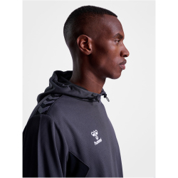 hummel Authentic Poly Hoodie 1525 - asphalt XS