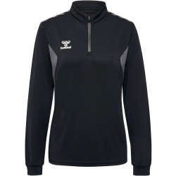 hummel hmlAUTHENTIC 1/2-Zip Sweatshirt Damen 2001 - black XS