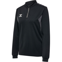 hummel hmlAUTHENTIC 1/2-Zip Sweatshirt Damen 2001 - black S