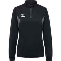 hummel hmlAUTHENTIC 1/2-Zip Sweatshirt Damen 2001 - black M