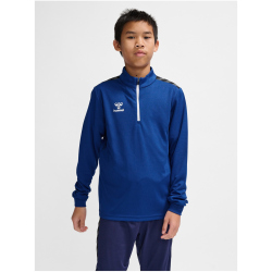 hummel Authentic 1/2-Zip Sweatshirt Kinder 7045 - true blue 116