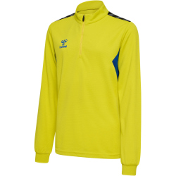 hummel hmlAUTHENTIC 1/2-Zip Sweatshirt Kinder 5269 - blazing yellow 128