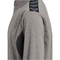 hummel Authentic 1/2-Zip Sweatshirt Kinder 2006 - grey melange 128