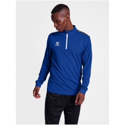 hummel Authentic 1/2-Zip Sweatshirt 7045 - true blue XL