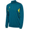 hummel hmlAUTHENTIC 1/2-Zip Sweatshirt 6834 - blue coral/sulphur spring L