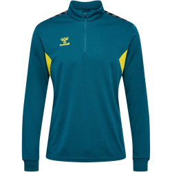 hummel hmlAUTHENTIC 1/2-Zip Sweatshirt 6834 - blue coral/sulphur spring 3XL