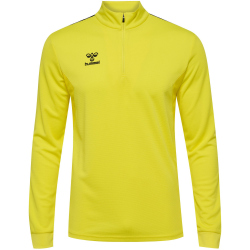 hummel Authentic 1/2-Zip Sweatshirt 5269 - blazing yellow 3XL