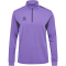hummel Authentic 1/2-Zip Sweatshirt 3766 - dahlia purple/asphalt S
