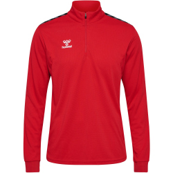 hummel hmlAUTHENTIC 1/2-Zip Sweatshirt 3062 - true red XS