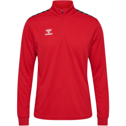 hummel hmlAUTHENTIC 1/2-Zip Sweatshirt 3062 - true red 3XL