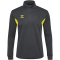 hummel hmlAUTHENTIC 1/2-Zip Sweatshirt 2196 - asphalt/sulphur spring XL