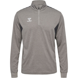 hummel hmlAUTHENTIC 1/2-Zip Sweatshirt 2006 - grey melange M