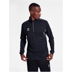 hummel hmlAUTHENTIC 1/2-Zip Sweatshirt 2001 - black XS