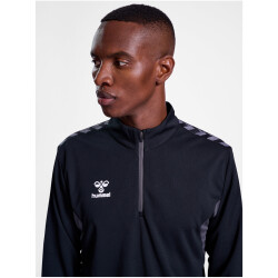 hummel hmlAUTHENTIC 1/2-Zip Sweatshirt 2001 - black XS