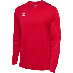 hummel hmlAUTHENTIC Poly langarm Trikot 3062 - true red XS