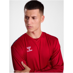 hummel Authentic Poly langarm Trikot 3062 - true red XL