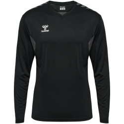 hummel Authentic Poly langarm Trikot 2001 - black XS