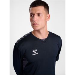 hummel Authentic Poly langarm Trikot 2001 - black M